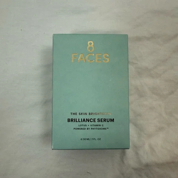 8 Faces Brilliance Serum 1 fl oz NIB Brand New